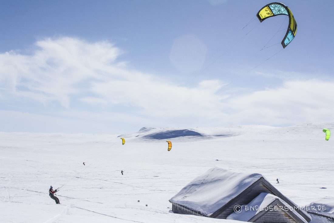 Norwegen: Snowkitecamp